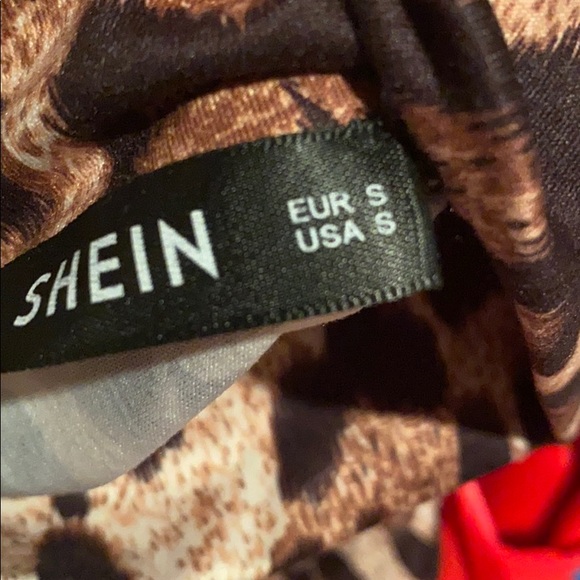 Cheetah print long sleeve blouse - Picture 5 of 5